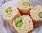 お弁当に♪枝豆入りの卵焼き！作り方12写真
