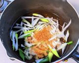 豚骨スープのしゃぶしゃぶ肉ラーメン作り方2写真