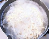 豚骨スープのしゃぶしゃぶ肉ラーメン作り方8写真