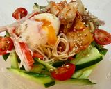 自家製キムチドレッシングで！ビビンそうめん♡作り方3写真