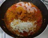 エビとトマトの無水カレー作り方3写真