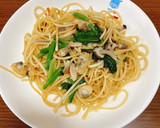あさりとほうれん草の和風パスタ作り方3写真