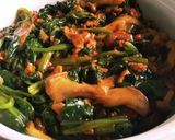 ◆ホウレン草と舞茸のミートソース焼き◆作り方6写真