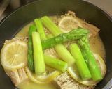 エノキとアスパラガスの檸檬バター焼き作り方4写真