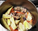 さば缶と煮込むだけ筍大量消費作り方1写真