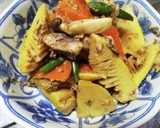 さば缶と煮込むだけ筍大量消費作り方2写真
