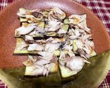 ナスと干物のたたき風作り方4写真