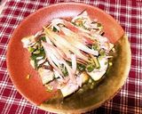 ナスと干物のたたき風作り方5写真