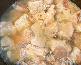 圧力鍋　豚肩ロースでやわらか角煮作り方3写真