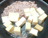 超簡単！厚揚げと挽き肉の旨辛 中華風炒め作り方7写真