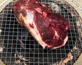 猪肉ブロックでの焼肉作り方1写真