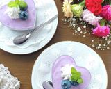 ブルーベリーの簡単レアチーズケーキ。作り方12写真