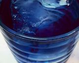 麦焼酎のバタフライピーティー割り♪作り方4写真