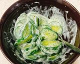 ドイツ風?きゅうりのディルマヨサラダ作り方3写真