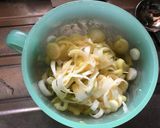 長ネギたっぷり豚バラ肉の簡単お好み焼き作り方3写真
