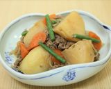 煮物つゆの黄金比（肉じゃが、筑前煮等）作り方2写真
