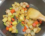 給食の定番!豚肉と大豆の揚げ煮作り方7写真