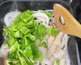 鶏と野菜のナポリタン作り方5写真