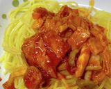 ピエトロで簡単トマトガーリックパスタ^^作り方7写真