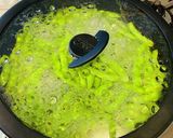 簡単！フライパンで枝豆蒸し焼き！作り方5写真