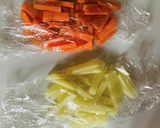 レンチン野菜炒めで！油はねゼロ♡作り方6写真