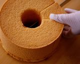 卵使い切り☆プレーンシフォンケーキ作り方1写真
