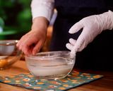 卵使い切り☆プレーンシフォンケーキ作り方4写真