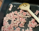 たけのこと挽肉のドライカレー風作り方2写真