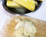 たけのこの姫皮入り麻婆豆腐作り方1写真