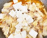 たけのこの姫皮入り麻婆豆腐作り方10写真