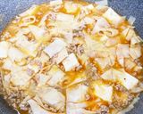 たけのこの姫皮入り麻婆豆腐作り方11写真