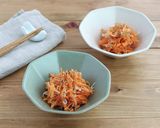 簡単！にんじんとしらすの塩きんぴら作り方4写真