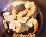 簡単♡海老の濃厚トマトクリームパスタ作り方2写真