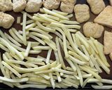 簡単揚げないオーブンで冷凍フライドポテト作り方2写真