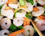 ヘルシーえびの麻婆豆腐作り方5写真