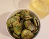 皮まで美味しい！簡単そら豆塩炒め作り方5写真