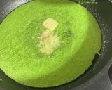 ほうれん草などで！グリーンクリームパスタ作り方5写真