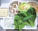 アサリと豆腐と小松菜の中華みそ炒め煮作り方1写真