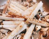 長芋ときのこのバターソテー作り方8写真
