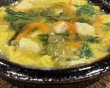 豆腐と高菜漬のうま煮作り方1写真