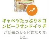 キャベツたっぷり＊コンビーフサンドイッチ作り方11写真