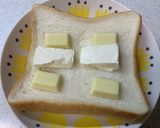 チーズケーキトースト作り方1写真