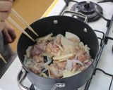 竹の子の豆乳スープ作り方3写真