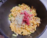 わかやまちりめんとたけのこの梅チャーハン作り方5写真