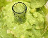 ほうれん草とバナナのホットケーキ作り方4写真