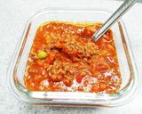 残ったミートソースでピザ風トースト作り方1写真