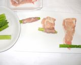 アスパラの肉巻き味ぽん風♪さぬきのめざめ作り方5写真