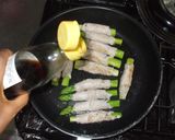 アスパラの肉巻き味ぽん風♪さぬきのめざめ作り方8写真