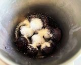 1分☆冷凍ブルーベリー☆シャーベット作り方3写真