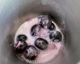 1分☆冷凍ブルーベリー☆シャーベット作り方4写真